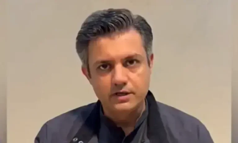 پی ٹی آئی کا دعویٰ: حماد اظہر کو پنجاب میں گرفتار کر لیا گیا