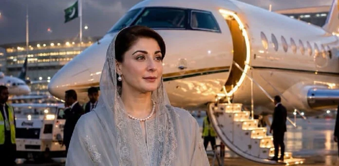 maryam-nawaz-jet-696x342